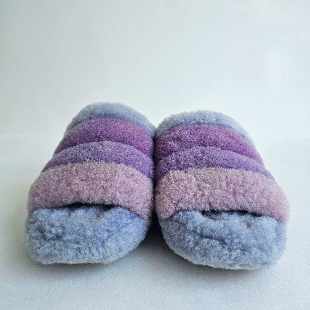 Shearling Slingback Slides Ugg Fluff Yeah Size 7 … - image 3